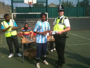 WY Police at Fooball Comp 2